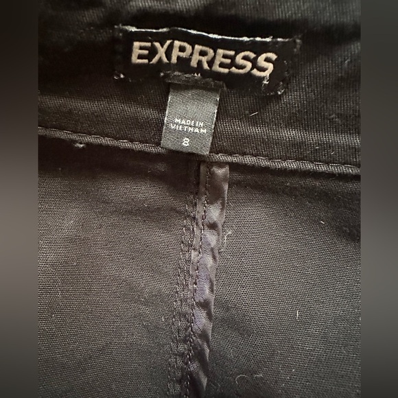 Express black utility jacket. - Picture 3 of 4